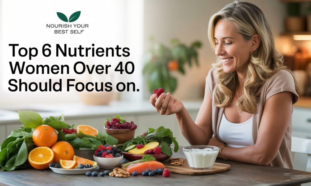 Top 6 Nutrients Women Over 40 Should Focus On (Backed by Science)