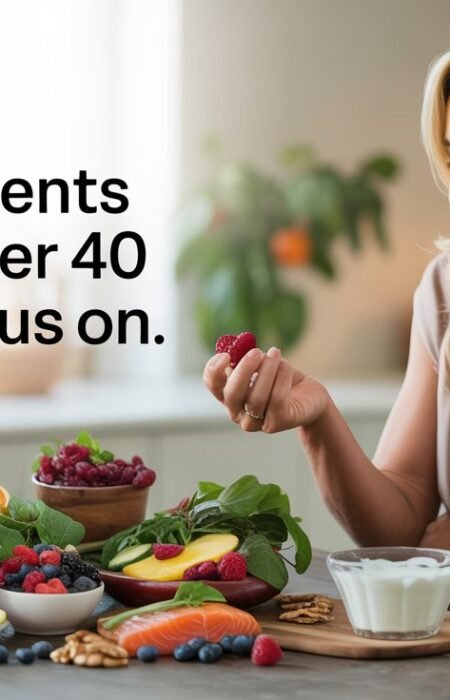 Top 6 Nutrients Women Over 40 Should Focus On (Backed by Science)