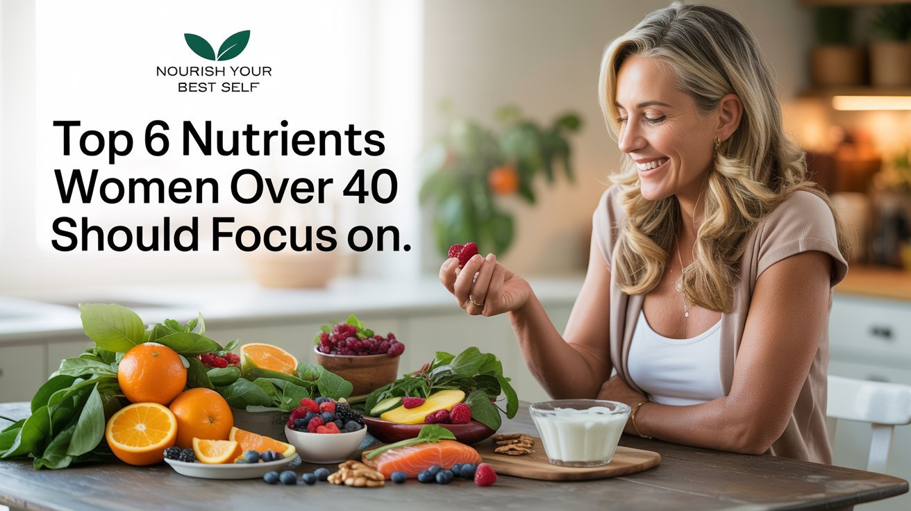 Top 6 Nutrients Women Over 40 Should Focus On (Backed by Science) Top 6 Nutrients Women Over 40 Should Focus On (Backed by Science)