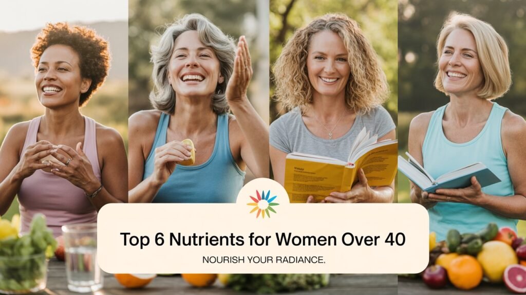 Top 6 Nutrients Women Over 40 Should Focus On (Backed by Science)